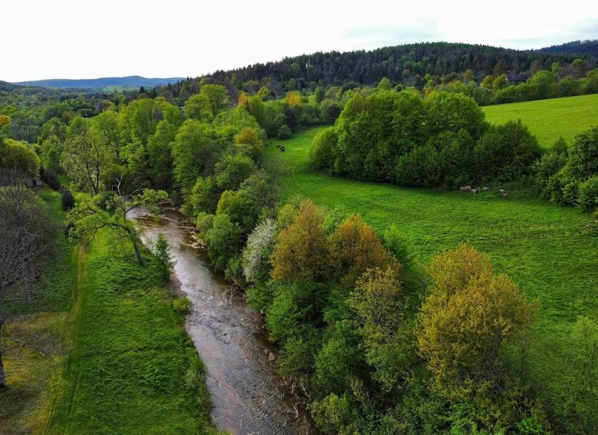 Latarnia Wagabundy Bieszczady Hotell Wola Michowa Exteriör bild