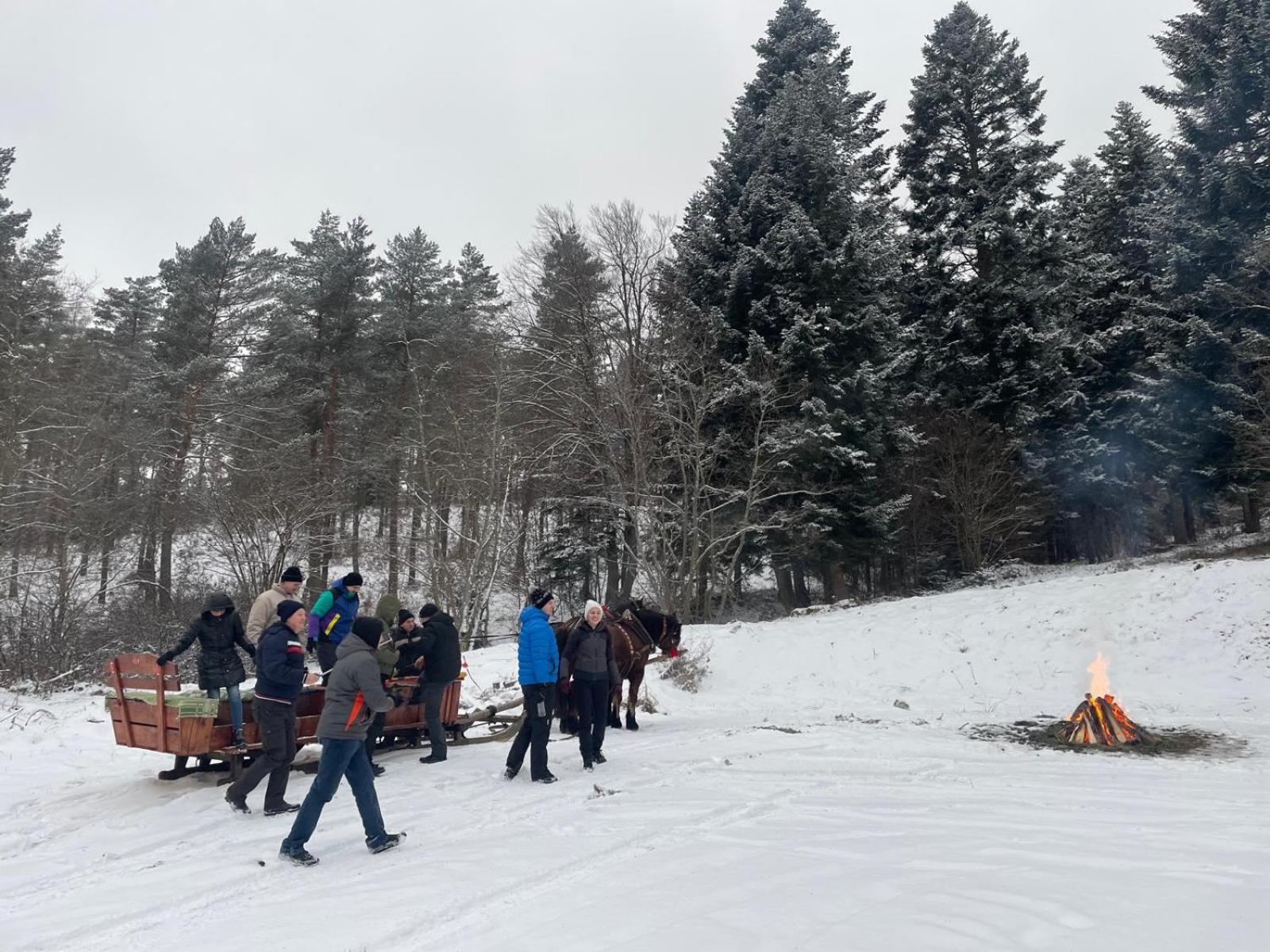 Latarnia Wagabundy Bieszczady Hotell Wola Michowa Exteriör bild
