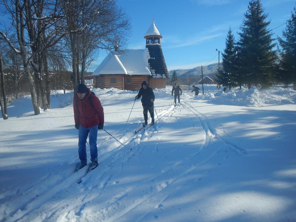 Latarnia Wagabundy Bieszczady Hotell Wola Michowa Exteriör bild