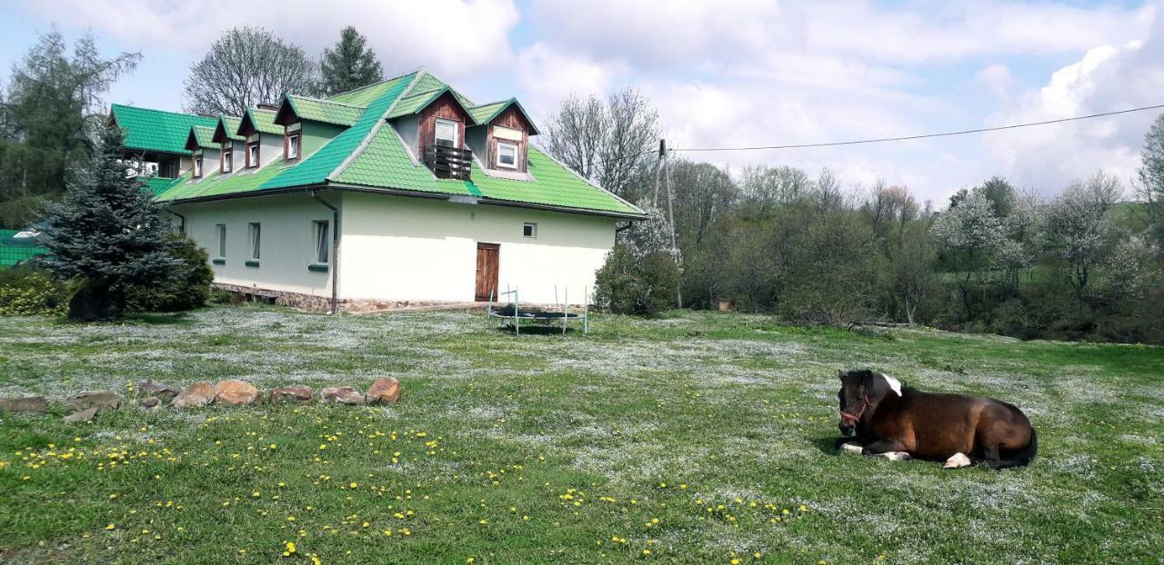 Latarnia Wagabundy Bieszczady Hotell Wola Michowa Exteriör bild